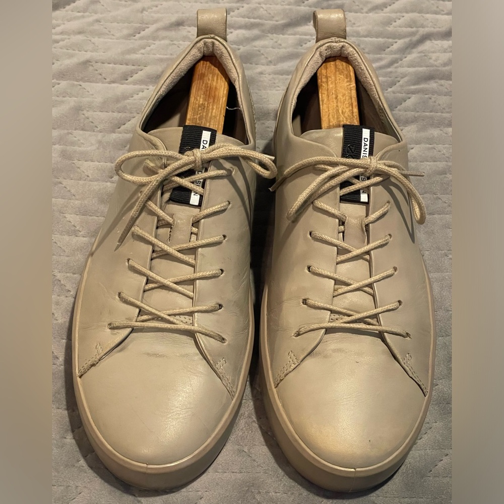 Ecco danish design shoes mens‎ size(44) 10-10.5 pre-owned condition